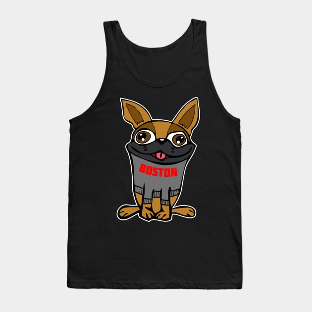 Boston Terrier #1 Tank Top by RockettGraph1cs